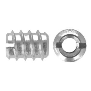 Screwed inserts