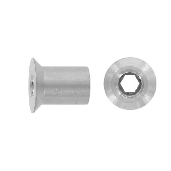 Hexagon socket countersunk head sleeve nuts