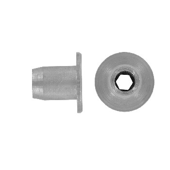 Hexagon socket flat head sleeve nuts