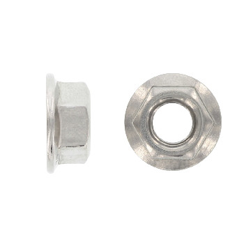 DIN 6923 Hexagon flange nuts with serration