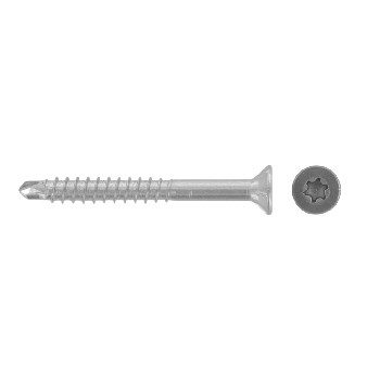 Super-Drill CSK head timber screws with drilling point