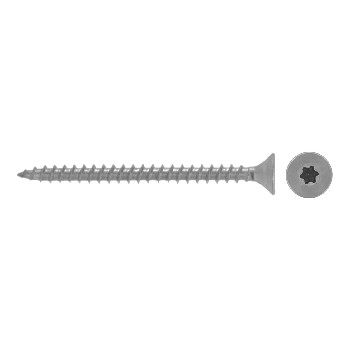 Double countersunk head timber screws with partial thread