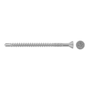 RSD csk head timber screws, drilling point, milling ribs
