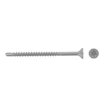 CSK head timber screws with drilling point