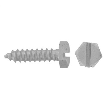 DIN 7976(S) Slotted hexagon head tapping screws with silver slide coating