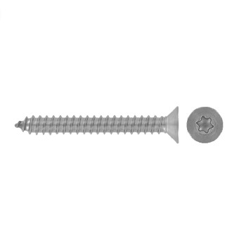ISO 14586 Countersunk head tapping screws six lobe drive