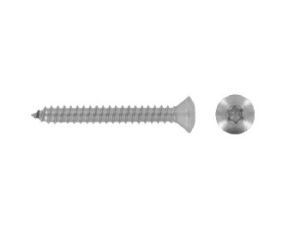 ISO 14587 Raised countersunk tapping screws six lobe drive