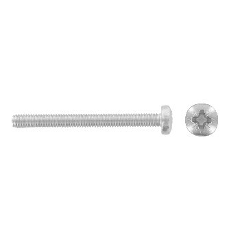 DIN 7985 Cross recessed raised cheese head screws
