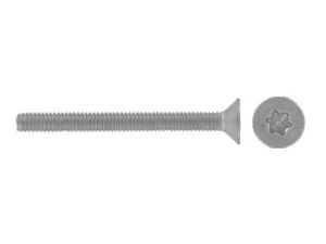 ISO 14581 Countersunk head screws with six lobe drive