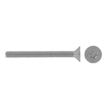 ISO 14581 Countersunk head screws with six lobe drive