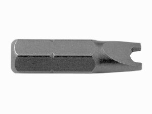 Security bits for two hole drive