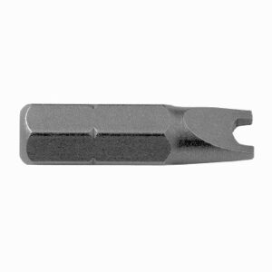 Security bits for two hole drive