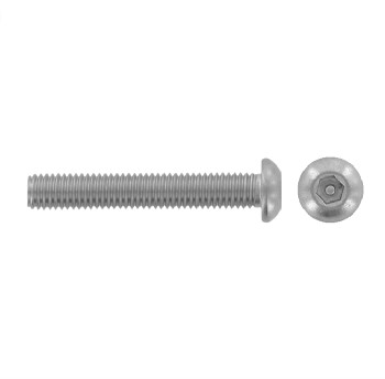 Button head security screws hex socket drive + pin