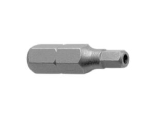 Security bits for hexagon socket drive + pin