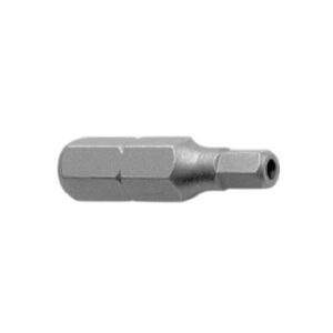 Security bits for hexagon socket drive + pin