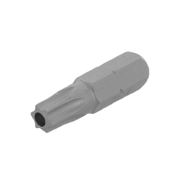 Security bits for six lobe drive + pin