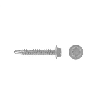 Self drilling screws hexagon flange head, type K