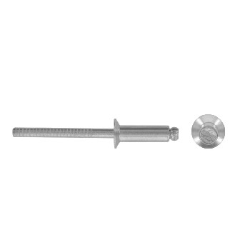 ISO 15984 Blind rivets with countersunk head and grooved mandrel